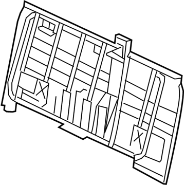 Ford 4L3Z-18613A38-AA Seat Back Frame