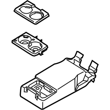 Ford HS7Z-5467112-AA Armrest Assembly