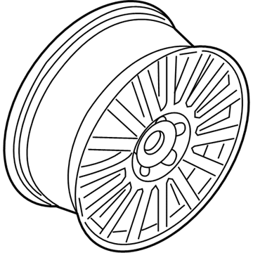 Ford 7T5Z-1007-A Wheel