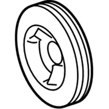 Ford 8T4Z-6312-B Pulley