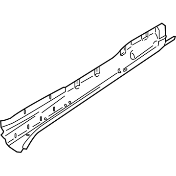 Ford G1FZ-5810062-A Floor Side Rail
