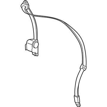 Ford 2L3Z-78611B08-AAD Retractor Assembly