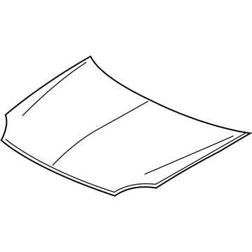 Ford 8G1Z-16612-A Hood