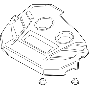 Ford DS7Z-6A949-N Engine Cover