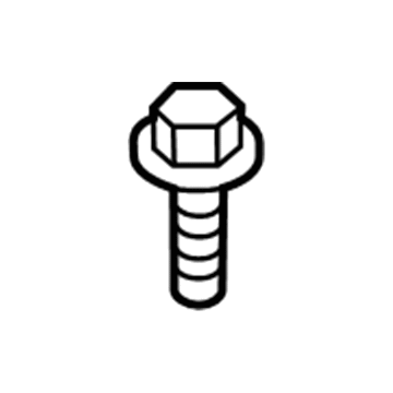 Ford -W713899-S424 Seat Belt Guide Screw
