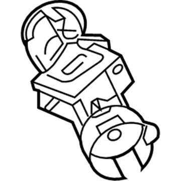 Ford AA8Z-3F527-A Column Assembly Housing