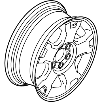Ford 9L3Z-1007-C Wheel, Alloy