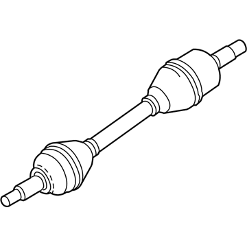 Ford DG1Z-3B437-G Axle Assembly