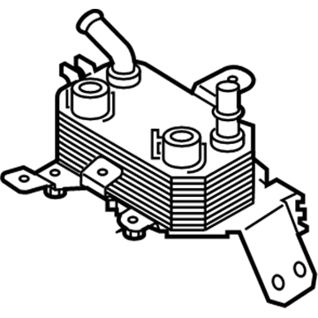 Ford HG9Z-7A095-B Auxiliary Cooler