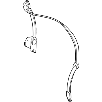 Ford 3L3Z-18611B09-AAC Retractor Assembly