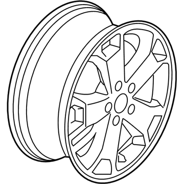 Ford DT1Z-1007-E Wheel, Alloy