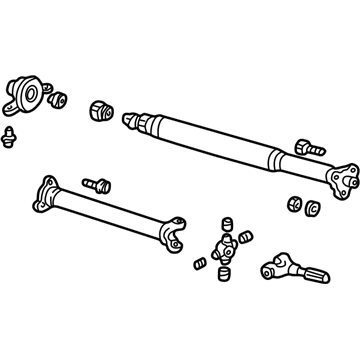 Ford 2W6Z-4R602-A Shaft Assembly