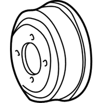 Ford F4TZ-8509-B Pulley