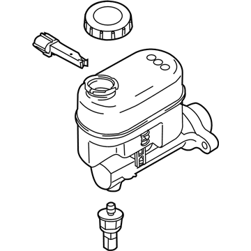 Ford 9C2Z-2140-H Master Cylinder