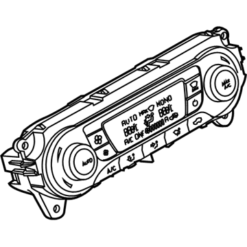 Ford F1EZ-19980-KL Heater Control