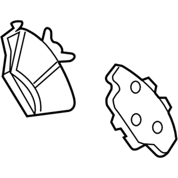 Ford 8L1Z-2V001-A Front Pads