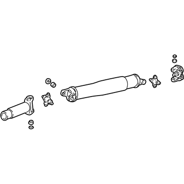Ford 6W1Z-4602-A Drive Shaft Assembly