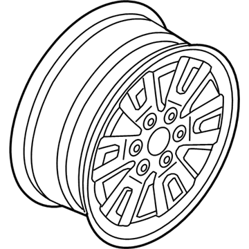 Ford BL3Z-1007-E Wheel, Alloy