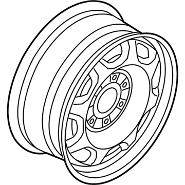 Ford BL3Z-1007-F Wheel, Spare