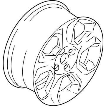 Ford GN1Z-1007-F Wheel, Alloy