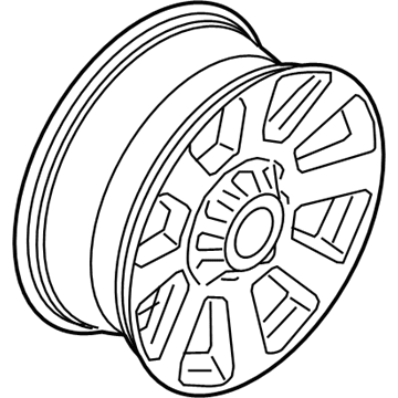 Ford HC3Z-1A043-B Wheel Lock Kit