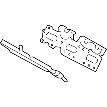 Ford DG1Z-9448-A Manifold With Converter Gasket