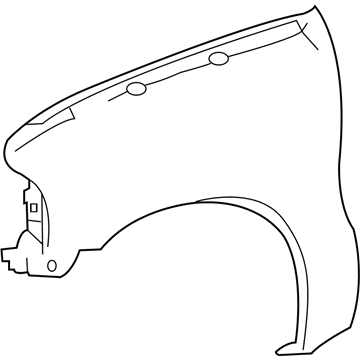 Ford F81Z-16006-AA Fender