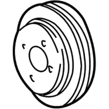 Ford F3LY-8509-A Pulley