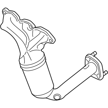 Ford 6E5Z-5G232-AA Manifold With Converter