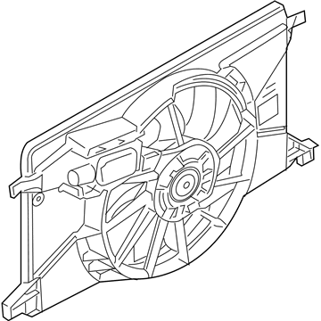 Ford CV6Z-8C607-R Fan Assembly