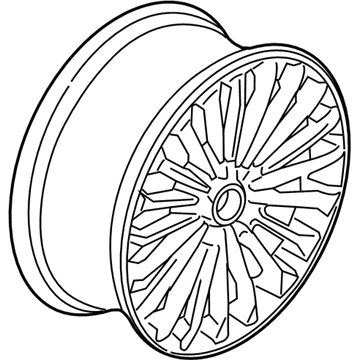 Ford GS7Z-1007-A Wheel, Alloy