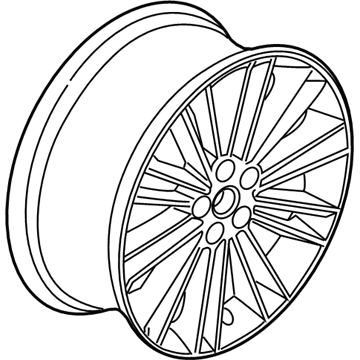 Ford DS7Z-1007-L Wheel, Alloy