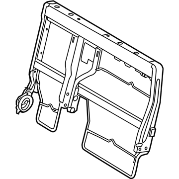 Ford BB5Z-78613A39-A Seat Back Frame