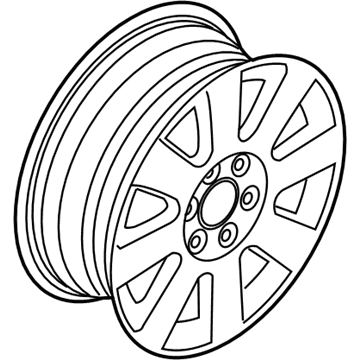 Ford 8H6Z-1007-A Wheel, Alloy