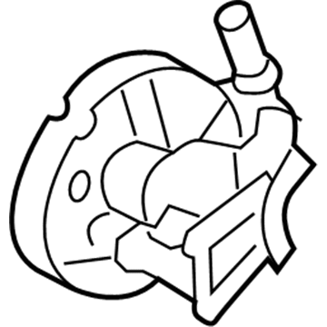 Ford 6F9Z-3A696-C Power Steering Pump