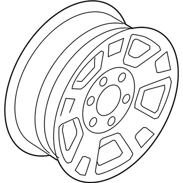 Ford 4L3Z-1007-AB Wheel