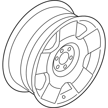 Ford 7L3Z-1007-D Wheel