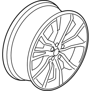 Ford GA8Z-1007-A Wheel, Alloy