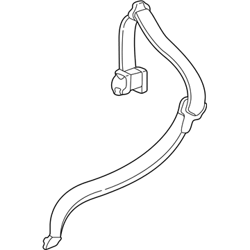 Ford 6F9Z-74611B68-BC Retractor Assembly