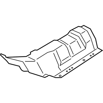 Ford G1FZ-11135-A Heat Shield