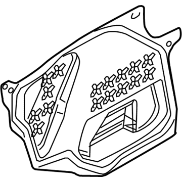 Ford AE9Z-74237A04-A Water Shield