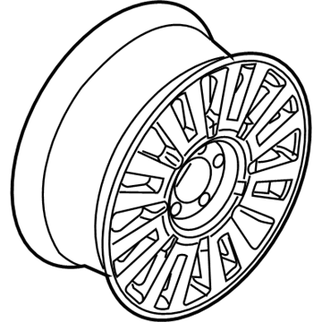 Ford 7W3Z-1007-A Wheel, Alloy