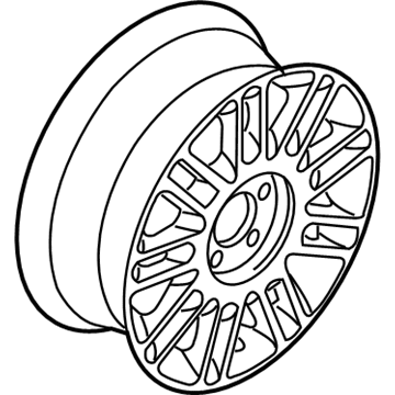 Ford 6W1Z-1007-DA Spare Wheel