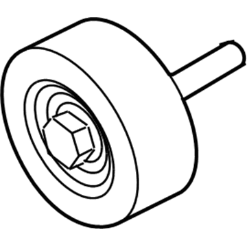 Ford 4S7Z-8678-A Serpentine Idler Pulley