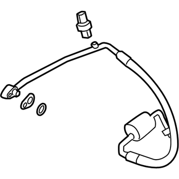 Ford AL3Z-19972-B Pressure Tube