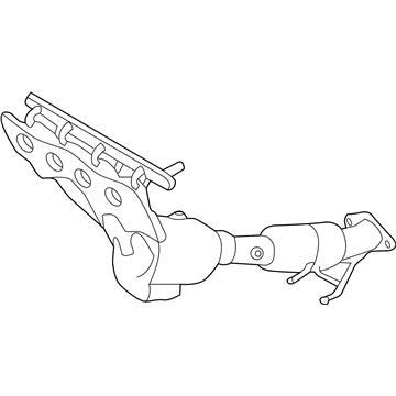 Ford HM5Z-5G232-A Manifold With Converter