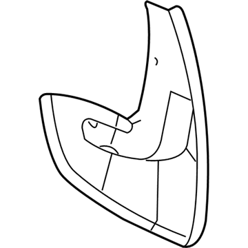 Ford 8G1Z-16A550-A Mud Guard
