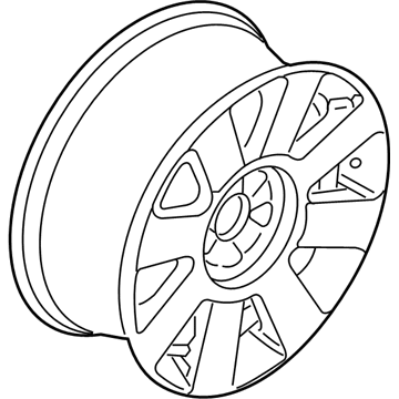 Ford DE9Z-1007-D Wheel, Alloy