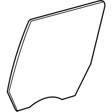 Ford 9L3Z-1625712-A Door Glass