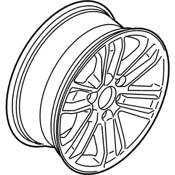 Ford FL3Z-1007-A Wheel, Alloy